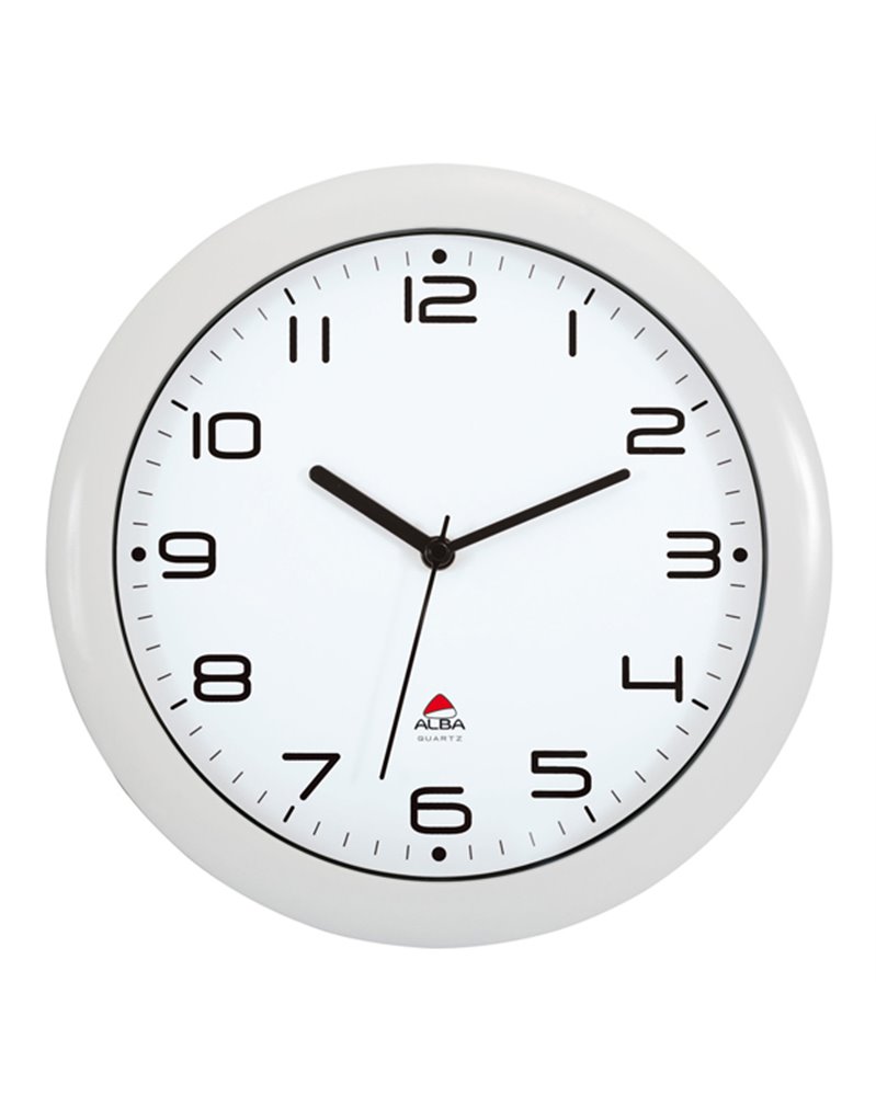 OROLOGIO DA PARETE HORNEW Ã˜30cm BIANCO Alba