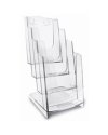 PORTADEPLIANT 4 TASCHE 1/3 A4 - 11,5x26,5x18,4cm Arda