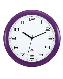 OROLOGIO DA PARETE HORNEW Ã˜30cm VIOLA Alba