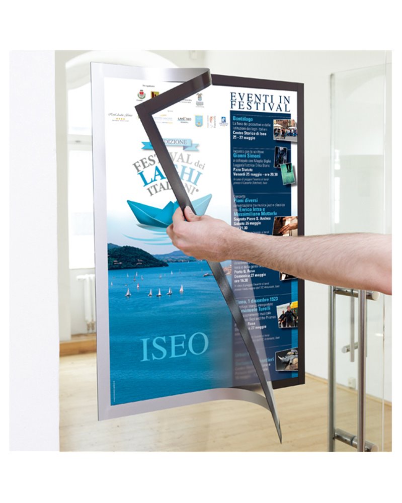 DURAFRAME Poster A2 42x59,4cm ARGENTO DURABLE