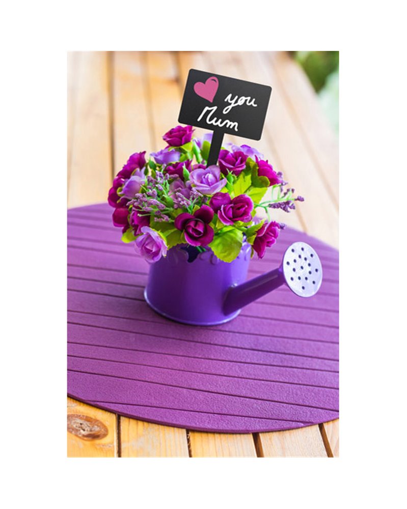 SET 5 Silhouette Tags 'RETTANGOLO' Securit