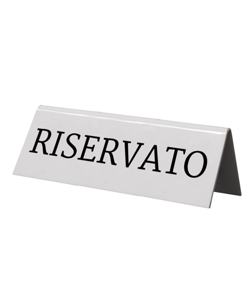 SET 5 'RISERVATO' PER I TAVOLI Securit