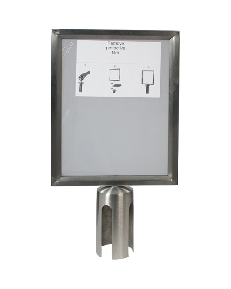 DISPLAY A4 per COLONNINA Securit