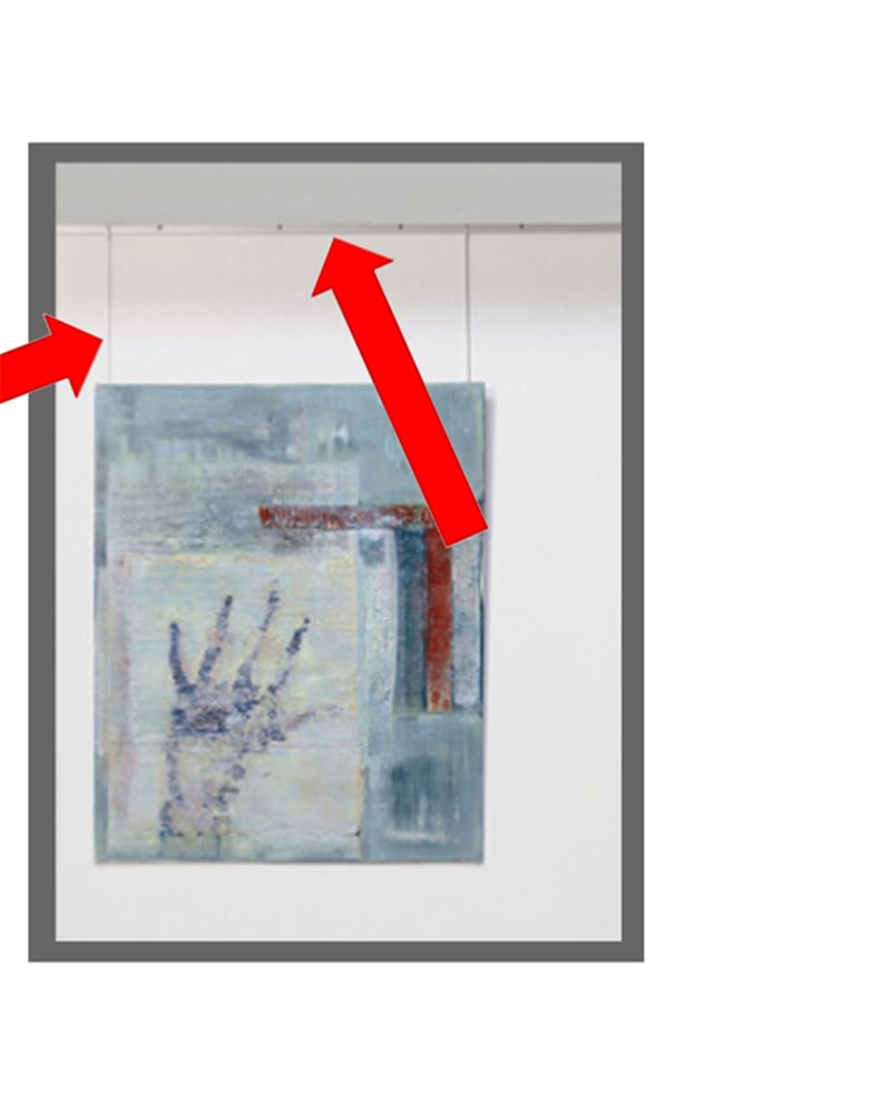 SISTEMA APPENDI QUADRI a PARETE Arte System SISTEMA APPENDI QUADRI a PARETE Arte System