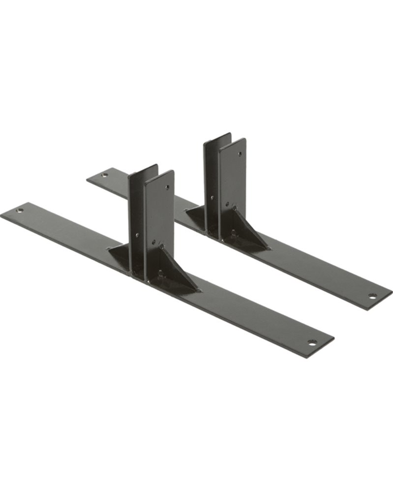 SET 2 PIEDI IN METALLO NERO per LAVAGNE Multiboard Securit