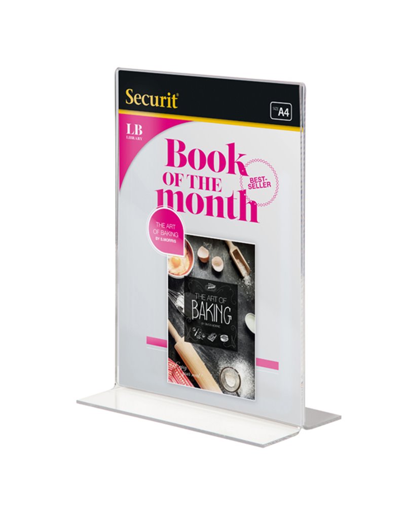 DISPLAY PORTAMENU' a T 21x29,7cm (A4) Securit