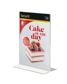 DISPLAY PORTAMENU' a T 10,5x15cm (A6) Securit