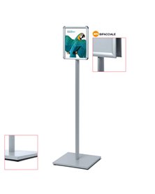 Display Catching Pole Standard A4 Bifacciale