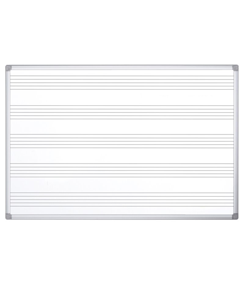 Lavagna magnetica con pentagramma 120x120cm Maya Musica Bi-Office Lavagna magnetica con pentagramma 120x120cm Maya Musica Bi-Office