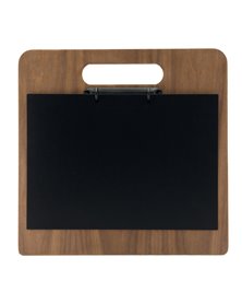Porta menU' Chopping Board in legno con anelli 32,7x30cm Securit