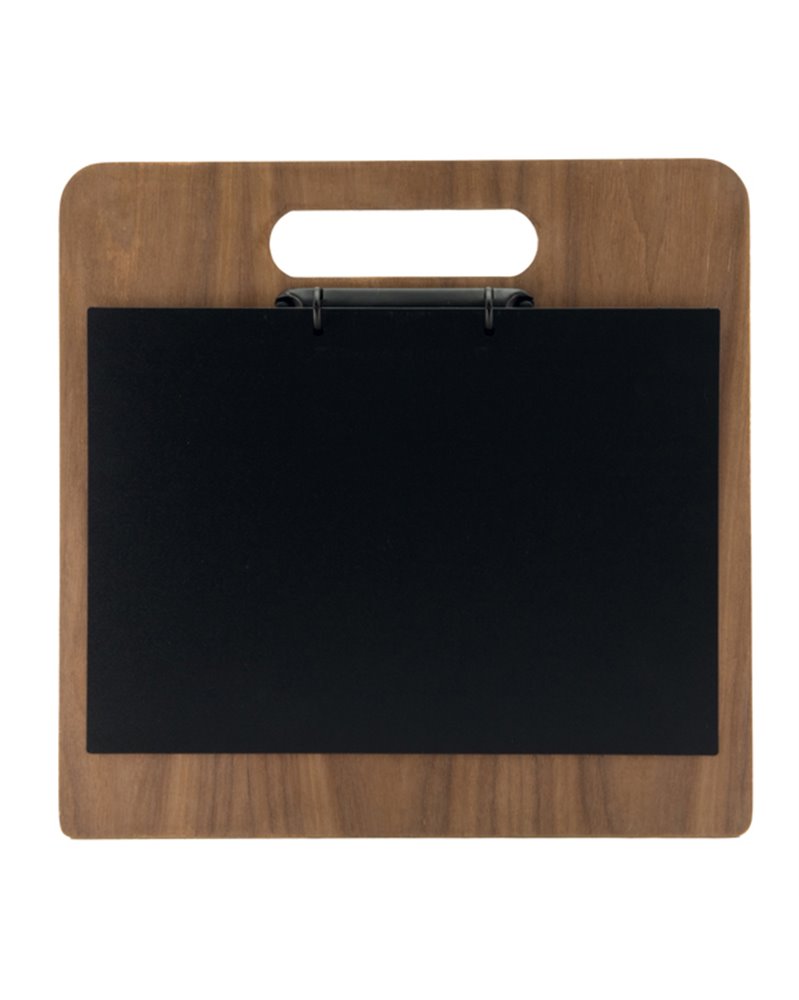 Porta menU' Chopping Board in legno con anelli 32,7x30cm Securit