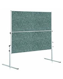 ECONOMY moderation board 150x120 cm grigio Legamaster