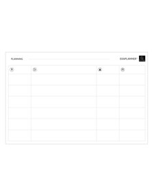 Planning magnetico TEAM 60x90cm Exacompta