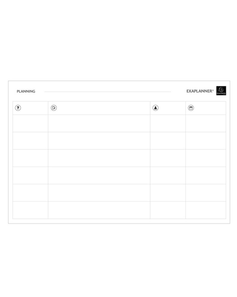 Planning magnetico TEAM 60x90cm Exacompta