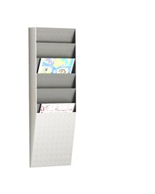 Portadepliant a 6 tasche A4 verticali Wall Organizers Paperflow