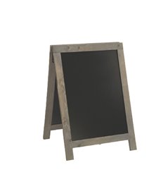 Lavagna Nature 85x54,5x44cm legno grigio SANDWICH Securit