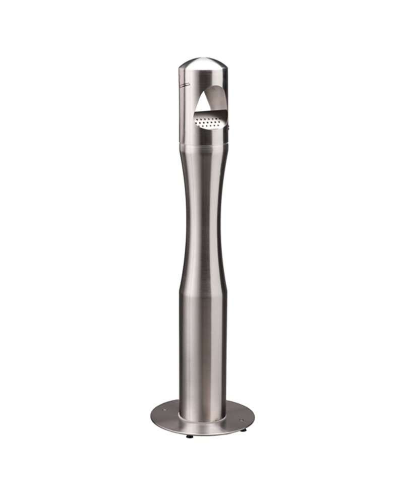 Portacenere a colonna H108cm in acciaio inox Portacenere a colonna H108cm in acciaio inox