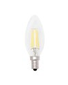 LAMPADA LED Candela C35 a filamento 4W E14 3000K luce calda