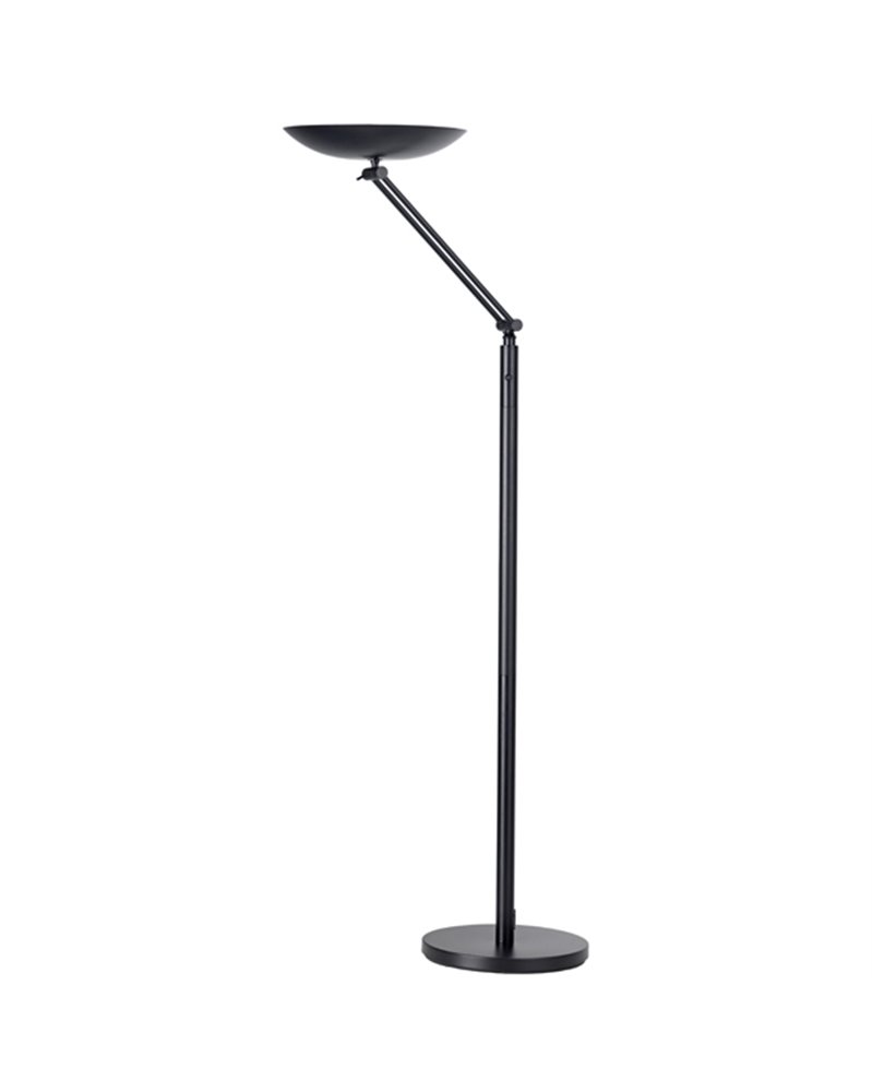 Lampada articolata da terra Led 29,9WNero Varialux