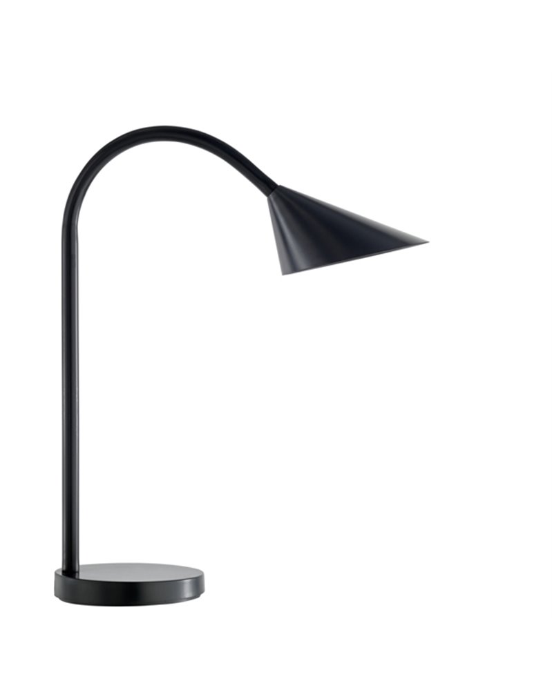 Lampada da tavolo Sol Led 7,4W Nero Unilux