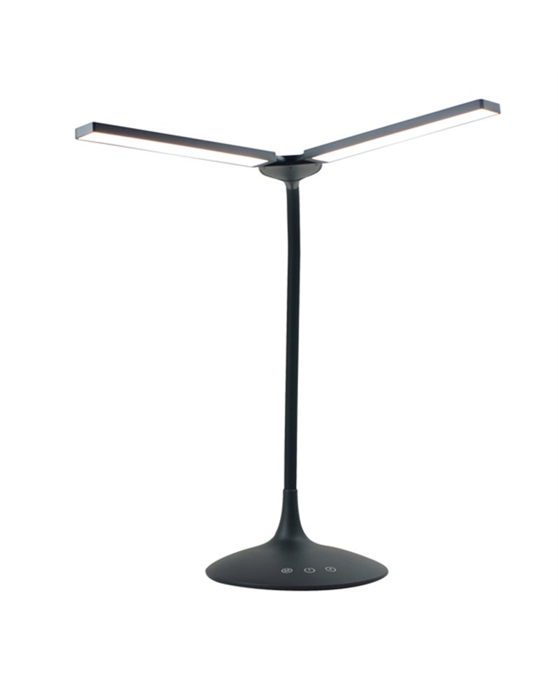 Lampada da tavolo LED Twin Alba Lampada da tavolo LED Twin Alba