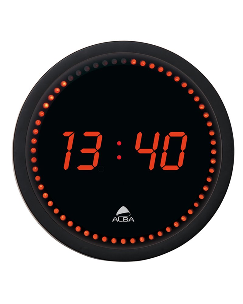Orologio a LED da parete Ã˜30cm HORLED Alba