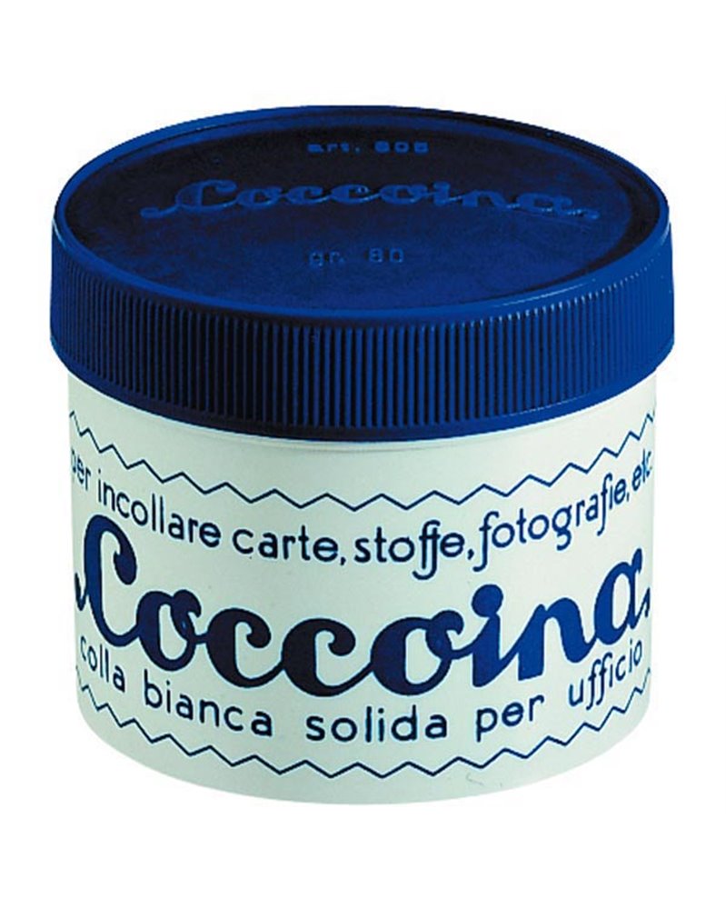 COLLA COCCOINA IN PASTA ADESIVA BIANCA 50GR (ART.607)
