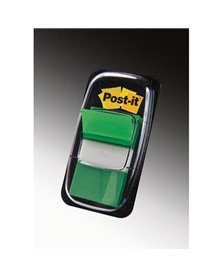 SEGNAPAGINA Post-itÂ® 680-3 VERDE 25.4X43.6MM 50FG INDEX