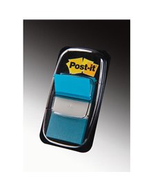 SEGNAPAGINA Post-itÂ® 680-23 BLU VIVACE 25.4X43.6MM 50FOGLIETTI