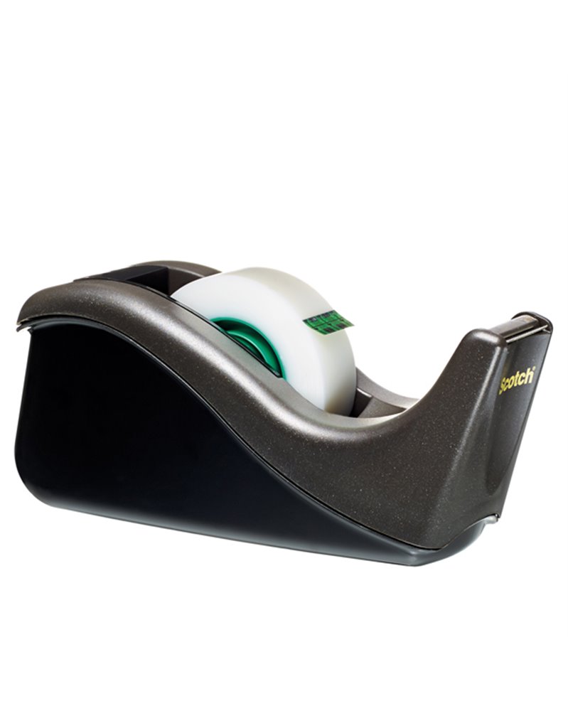 DISPENSER C-38 RICARICABILE DA TAVOLO PER NASTRI MAX 19MMX33M NERO
