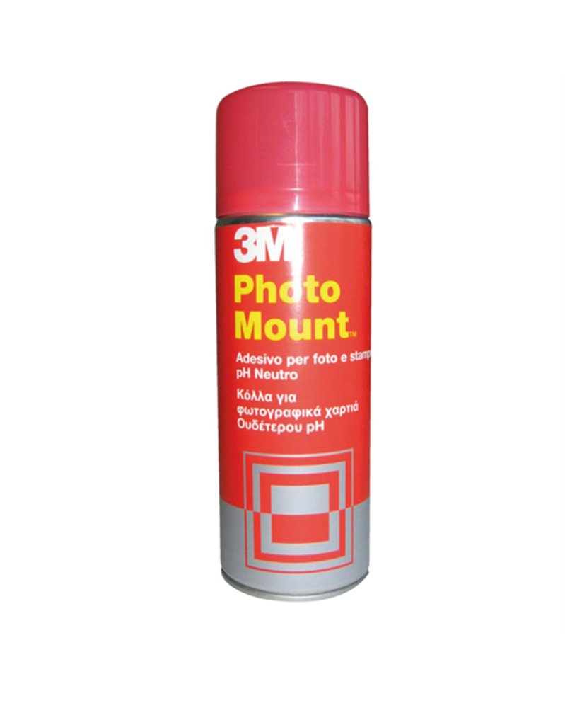 ADESIVO SPRAY 3M PHOTO MOUNT ALTA QUALITA' - TRASPARENTE 400ML