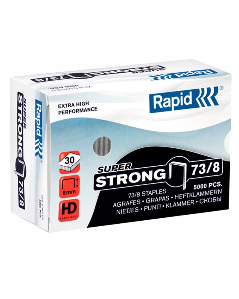 Scatola 5000 punti SUPER STRONG RAPID 73/8