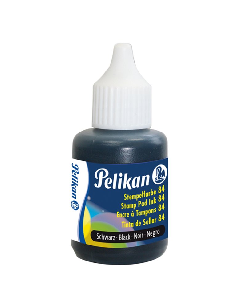 INCHIOSTRO PELIKAN 84 NERO 30ML RESISTENTE ALL'ACQUA