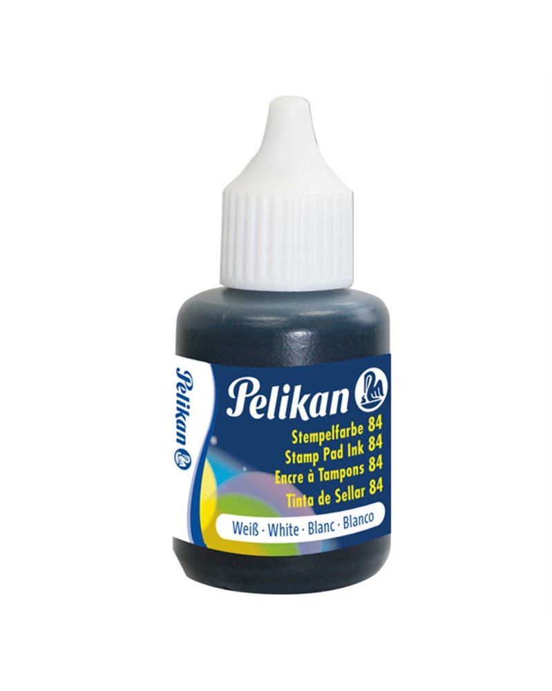 INCHIOSTRO PELIKAN 84 BIANCO 30ML RESISTENTE ALL'ACQUA