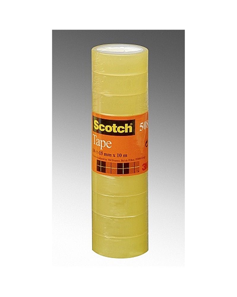 TORRE 10 RT NASTRO ADESIVO ScotchÂ® 508 15MMX10M IN PPL