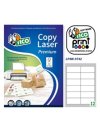 Etichetta adesiva LP4W bianca 100fg A4 97x42,3mm (12et/fg) Laser Tico Etichetta adesiva LP4W bianca 100fg A4 97x42,3mm (12et/fg) Laser Tico