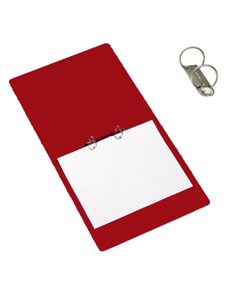 Raccoglitore Presspan 25x33cm 2anelli 25mm rosso CDG