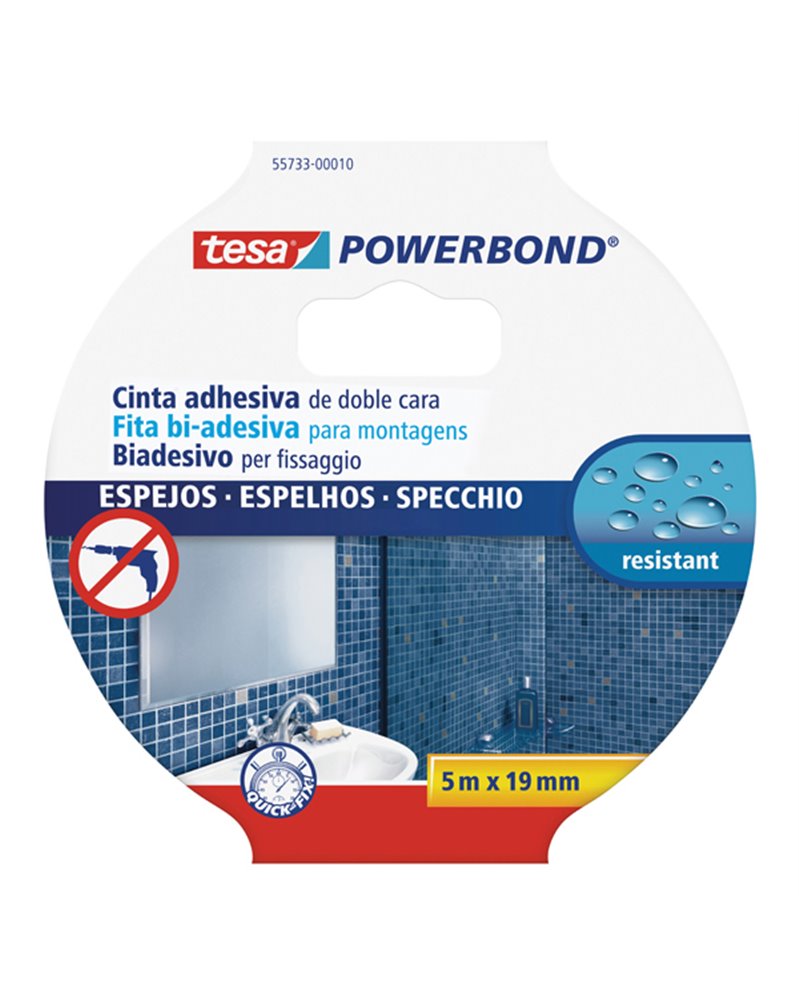 NASTRO BIADESIVO 5MTX19MM PER SPECCHI