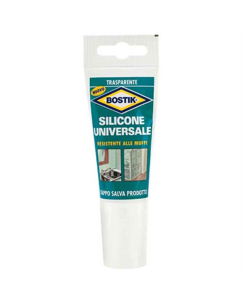 SILICONE UNIVERSALE TRASPARENTE 60ML BOSTIK