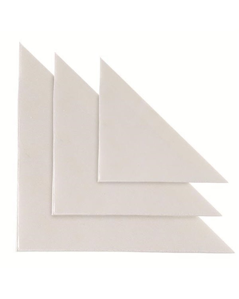 10 BUSTE ADESIVE TASCA TR 13 TRIANGOLARE 13X13CM