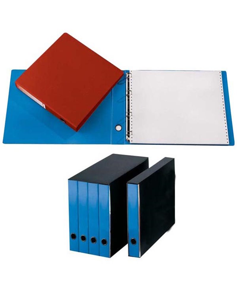GRUPPO 4 PORTATABULATI 204GC4 31,5X42CM AZZURRO