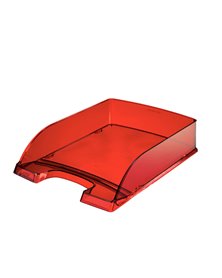 Vaschetta portacorrispondenza STANDARD PLUS rosso trasp. LEITZ