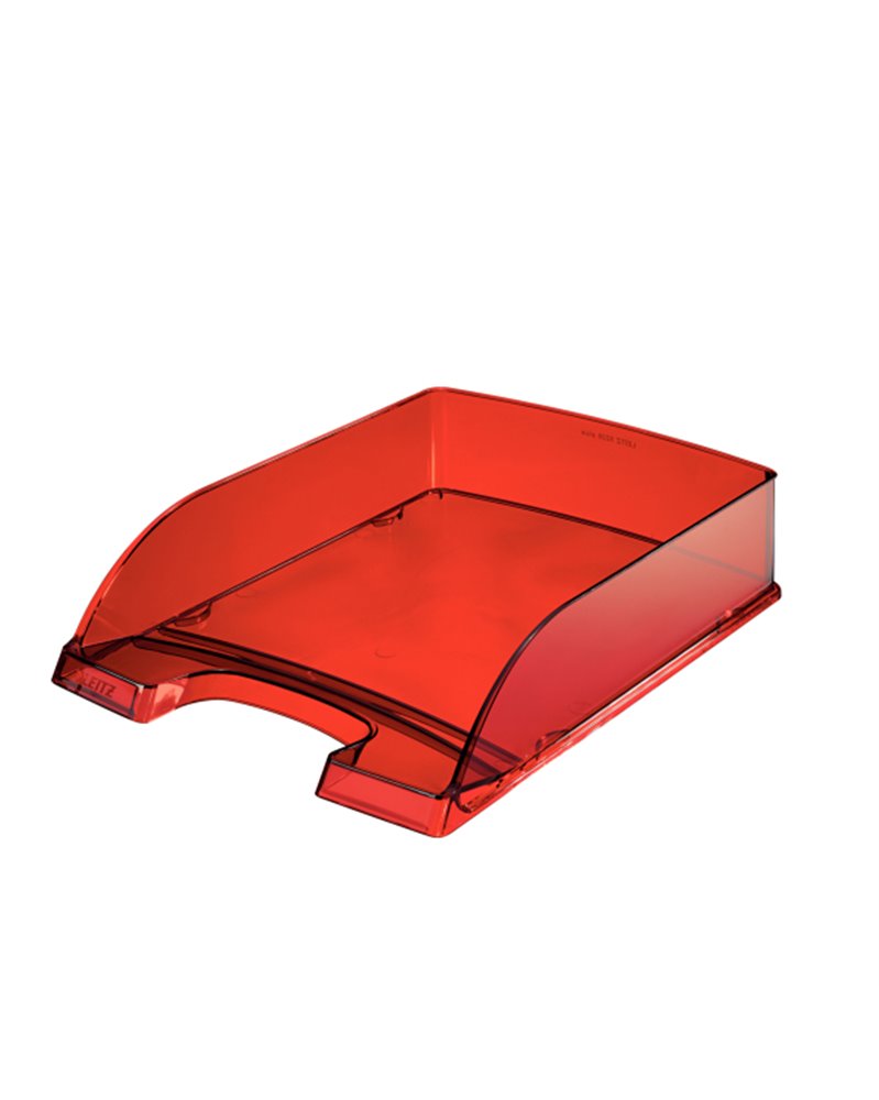 Vaschetta portacorrispondenza STANDARD PLUS rosso trasp. LEITZ