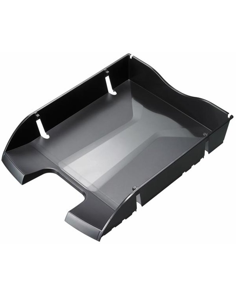 Vaschetta portacorrispondenza SALVASPAZIO nero HELIT Vaschetta portacorrispondenza SALVASPAZIO nero HELIT