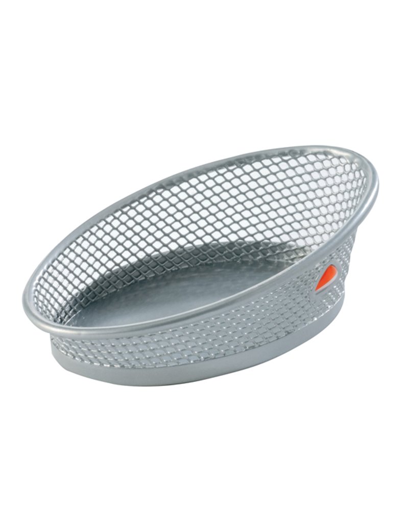 Portafermagli MESH in rete metallica argento ALBA