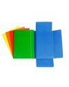 CARTELLINA C/ELASTICO 17X25CM VERDE 40L