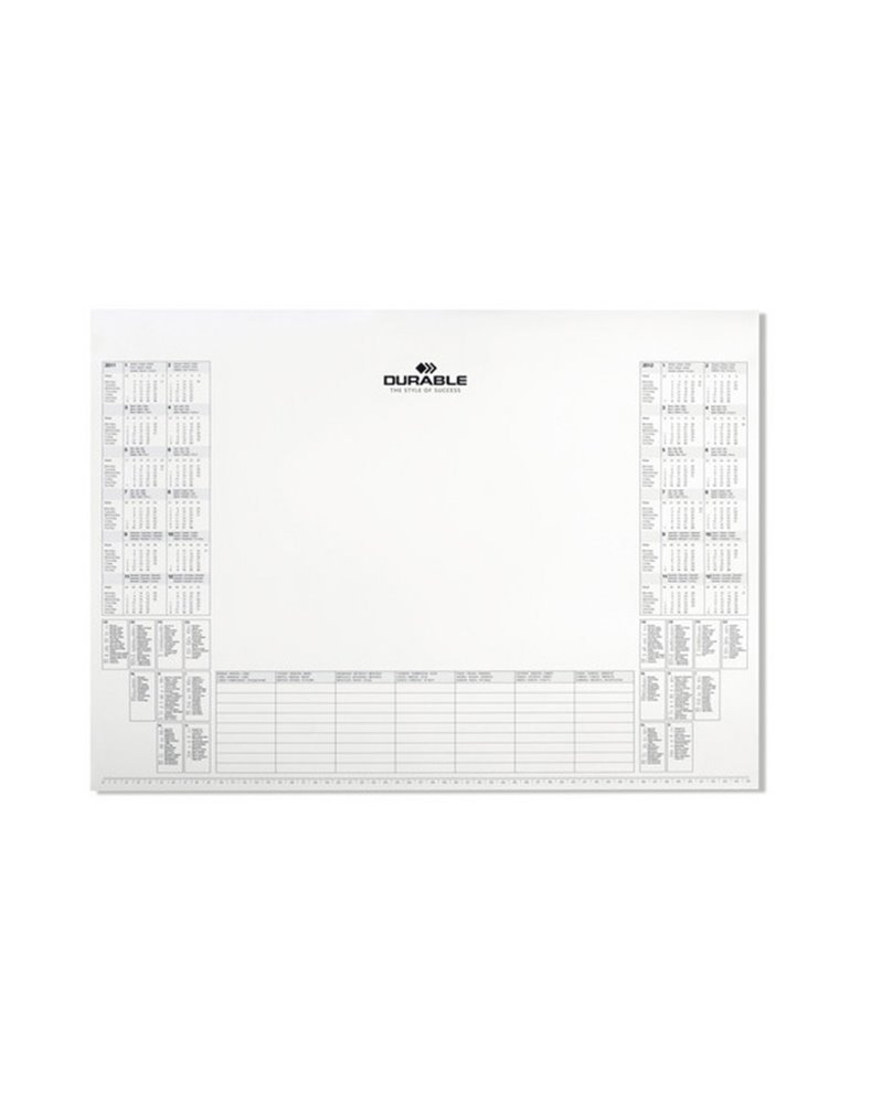 RICAMBIO 25FG CON CALENDARIO BIANNUALE 57x41cm DURABLE