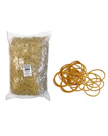 ELASTICO GOMMA GIALLO Ã˜80 SACCO DA 1KG Markin