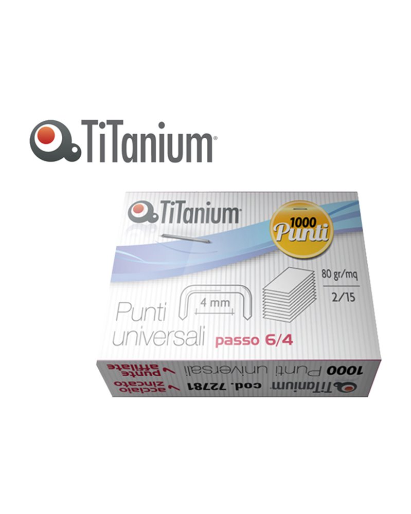 SCATOLA 1000 PUNTI UNIVERSALI TiTanium 6/4