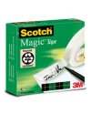 NASTRO ADESIVO ScotchÂ® Magicâ„¢ 810-2566 25mmX66mt INVISIBILE PERMANENTE